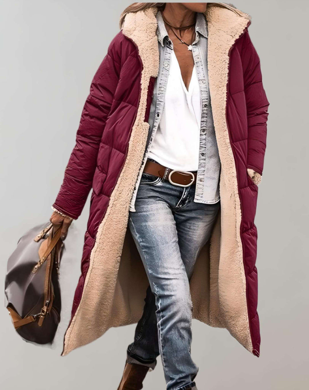 Daisy | Women’s Winter Quilted Coat with Lining