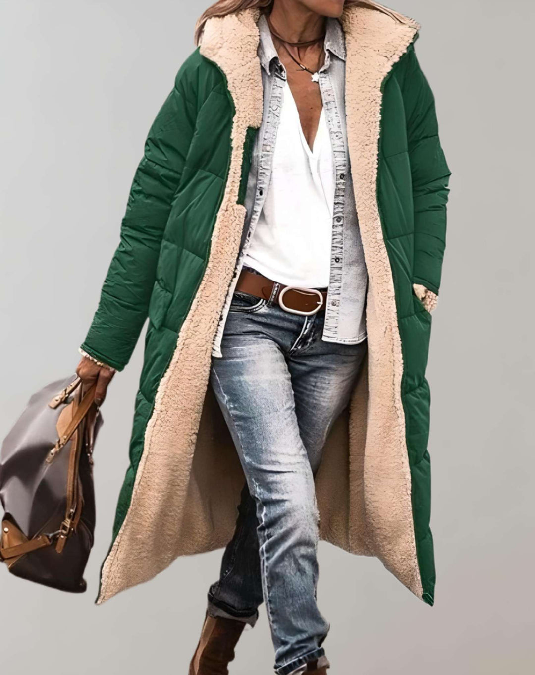Daisy | Women’s Winter Quilted Coat with Lining