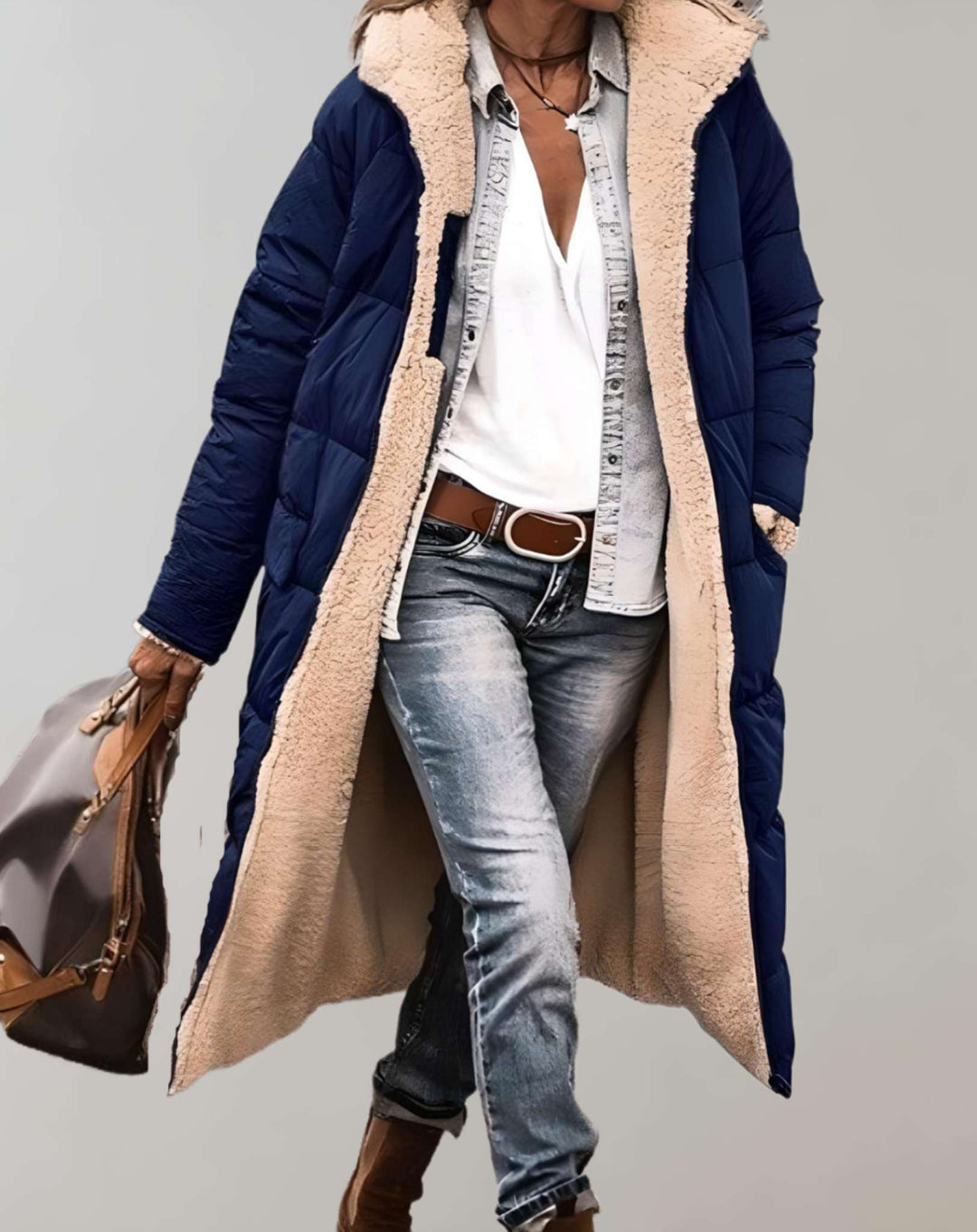 Daisy | Women’s Winter Quilted Coat with Lining