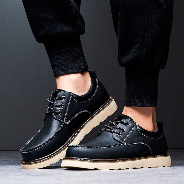 Marcelo Retro Leather Shoes