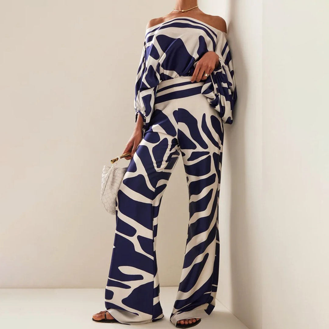 Elegantní dvoudílný dámský set stylový