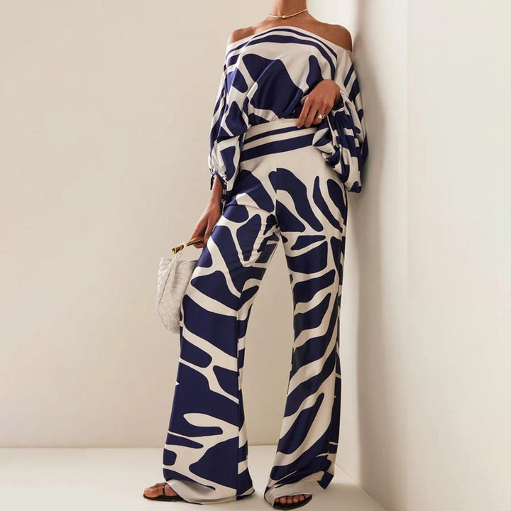 Elegantní dvoudílný dámský set stylový