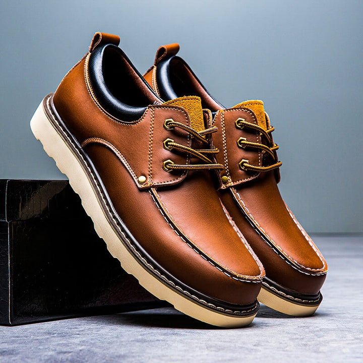 Marcelo Retro Leather Shoes
