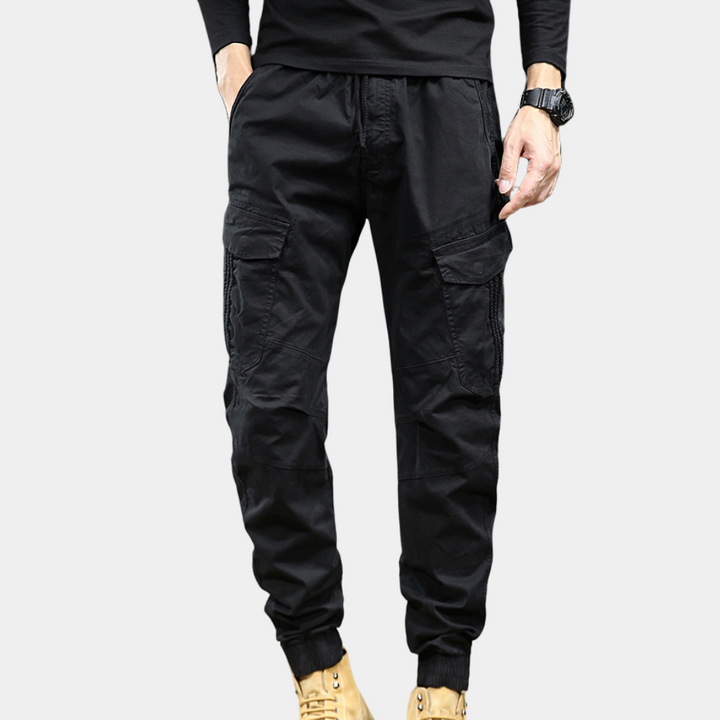 Men's Cargo Trousers with Utility Pockets