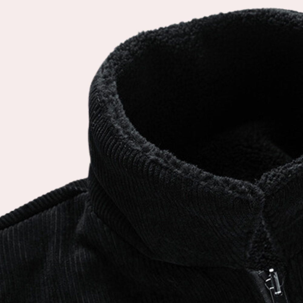 Men's Corduroy Jacket with a Classic Cut