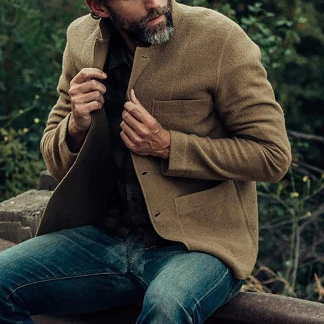 Men’s Cardigan | Multi-Pocket Design