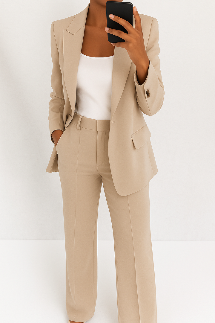Clarissa - Women's Tailored Blazer And Trouser Set - photo 5