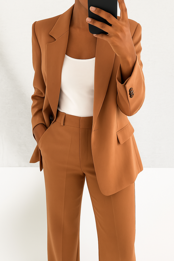Clarissa - Women's Tailored Blazer And Trouser Set - photo 7