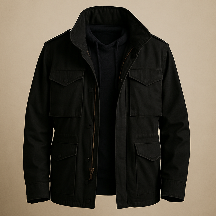 Men’s Classic Military Field Jacket | Timeless Design