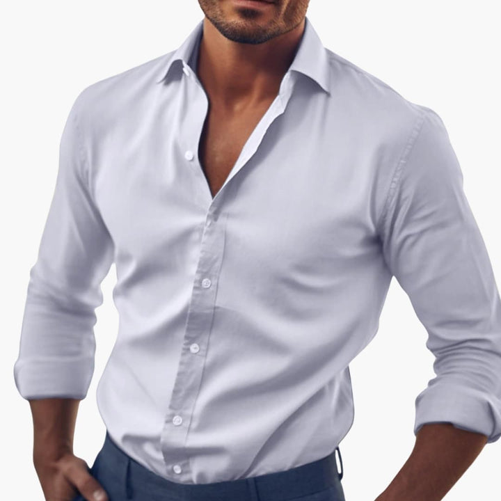 Classic Fit Button-Down Men's Shirt
