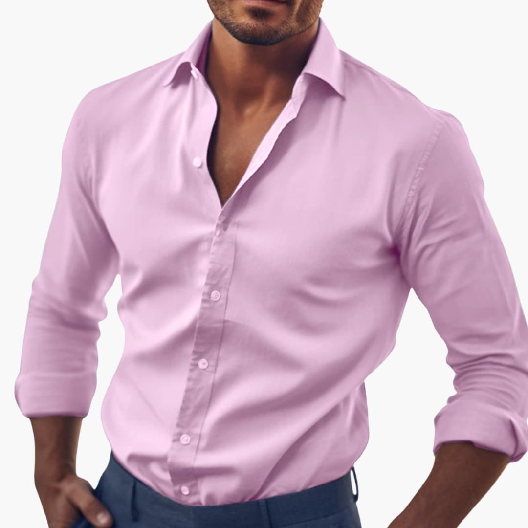 Classic Fit Button-Down Men's Shirt