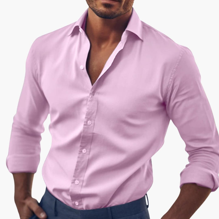 Classic Fit Button-Down Men's Shirt