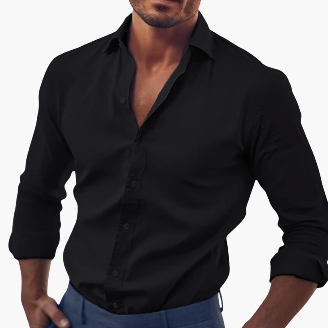 Classic Fit Button-Down Men's Shirt