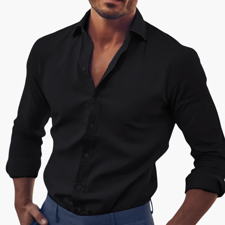 Classic Fit Button-Down Men's Shirt