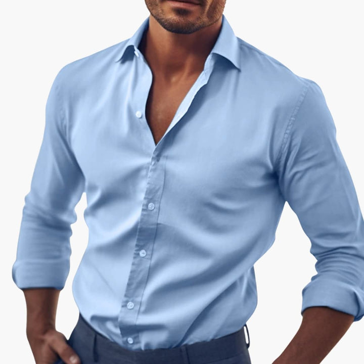 Classic Fit Button-Down Men's Shirt