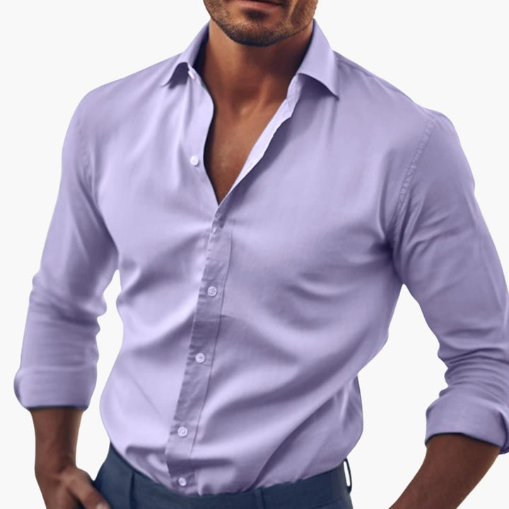 Classic Fit Button-Down Men's Shirt
