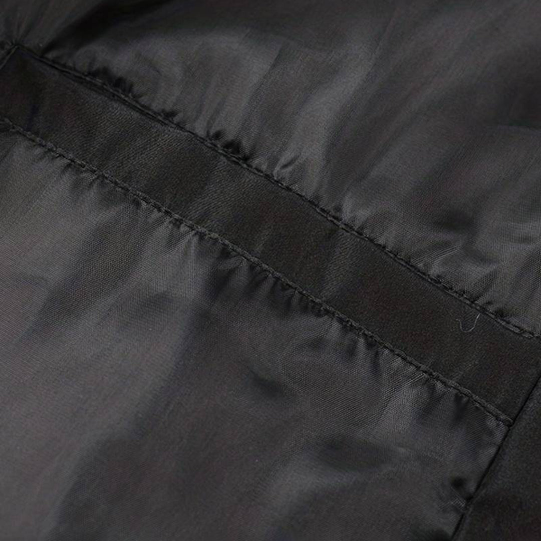 Men's Bomber Jacket with Zip Front and Side Pockets