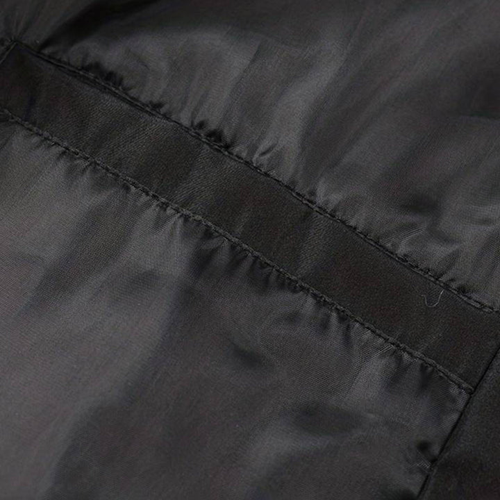 Men's Bomber Jacket with Zip Front and Side Pockets