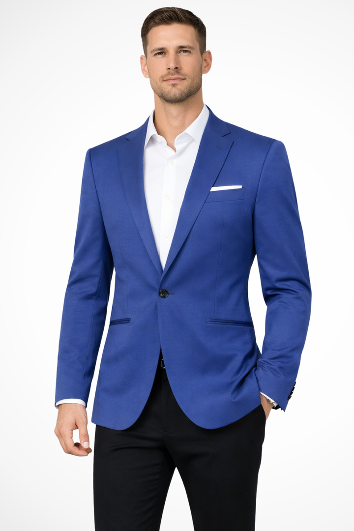 Theodore | Men Tailored Single Button Wedding Guest Blazer