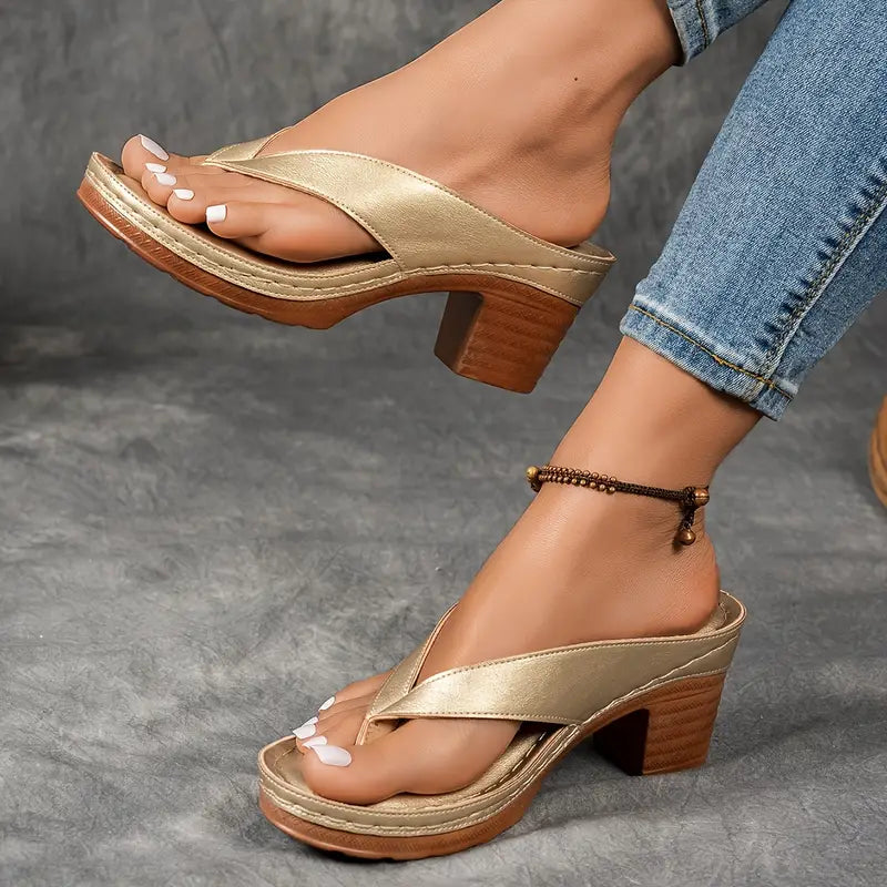 Women's Comfortable Platform Sandals Easy Wear Style