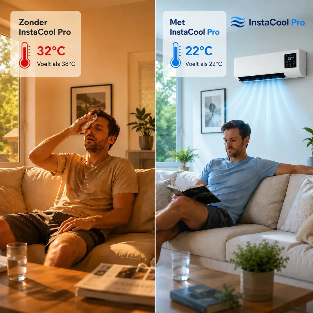 InstaCool Pro 2-v-1 klimatizace a topení – bez instalace