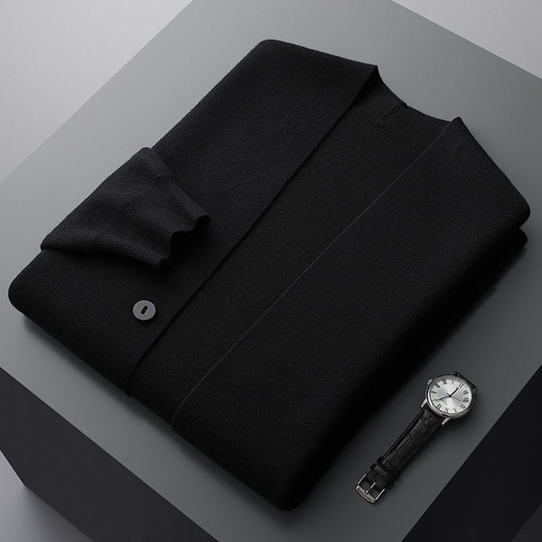 Elysian Knit | Cardigan in Soft Merino Wool with Adjustable Hood