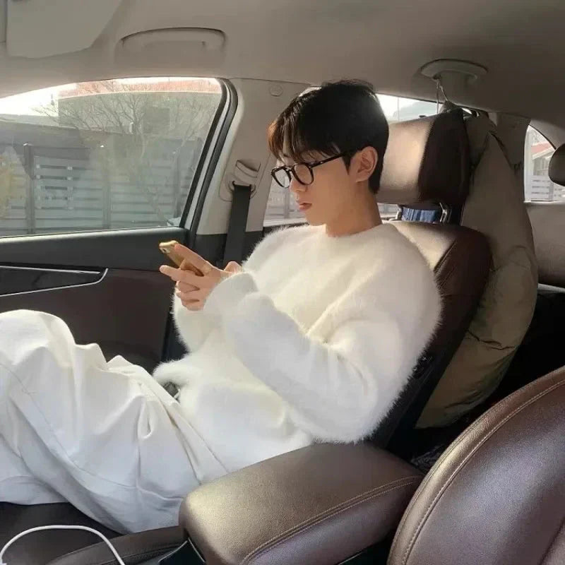 Stylish Men's Chunky Long Sweater