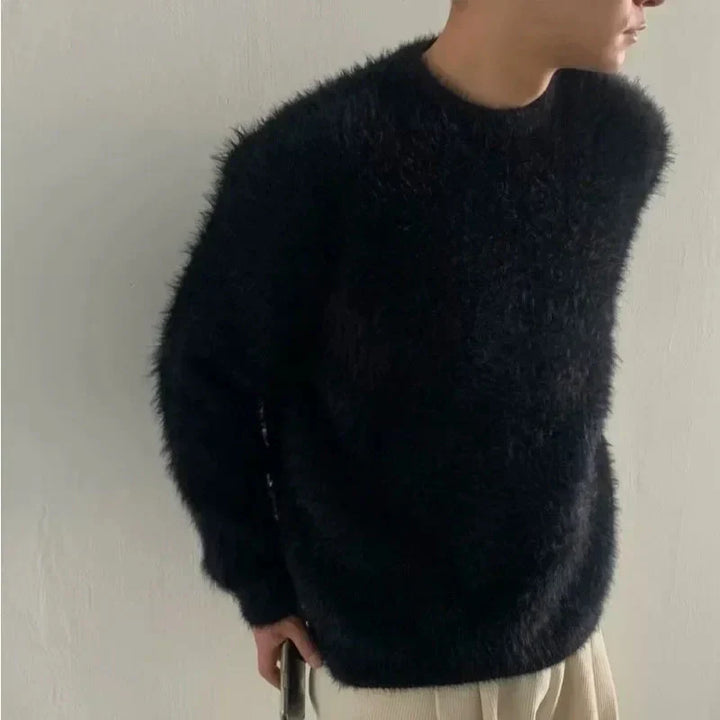 Stylish Men's Chunky Long Sweater