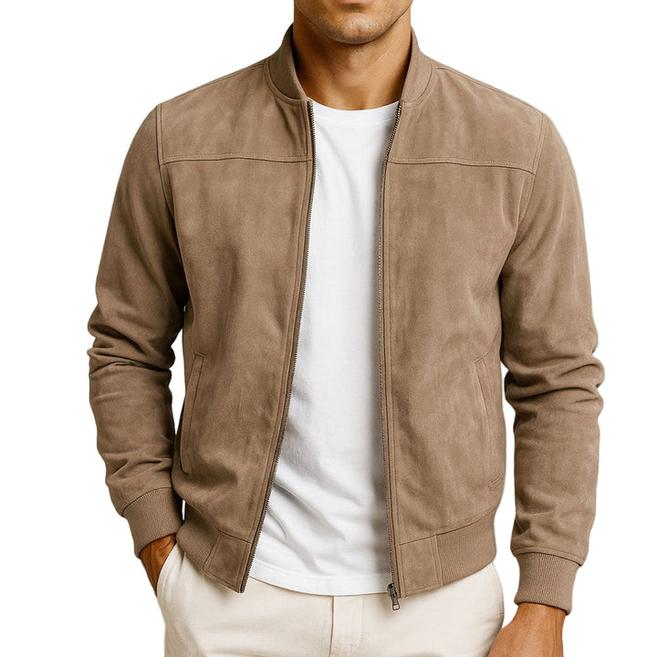 Ethan | Men's Jacket – Minimalist Zip Design With Tailored Fit