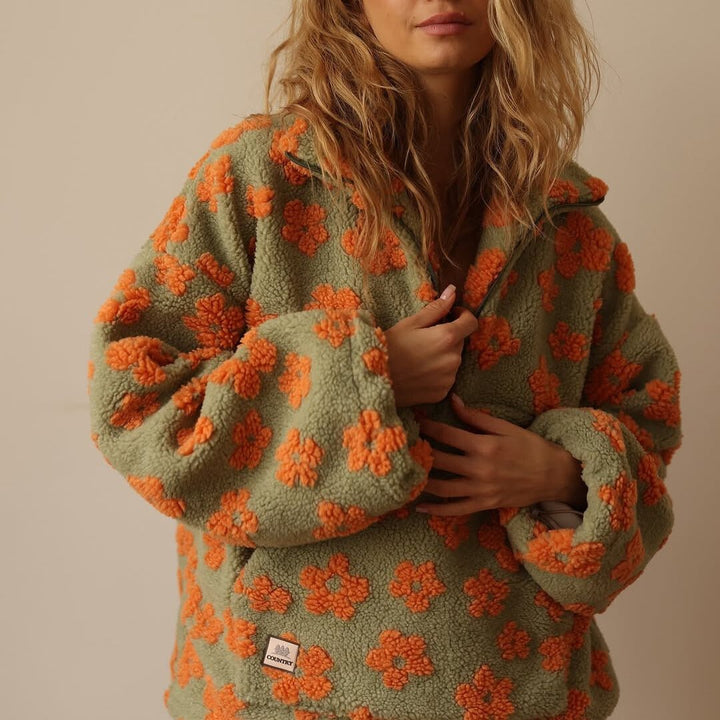 Women's Fleece Teddy Wool Coat