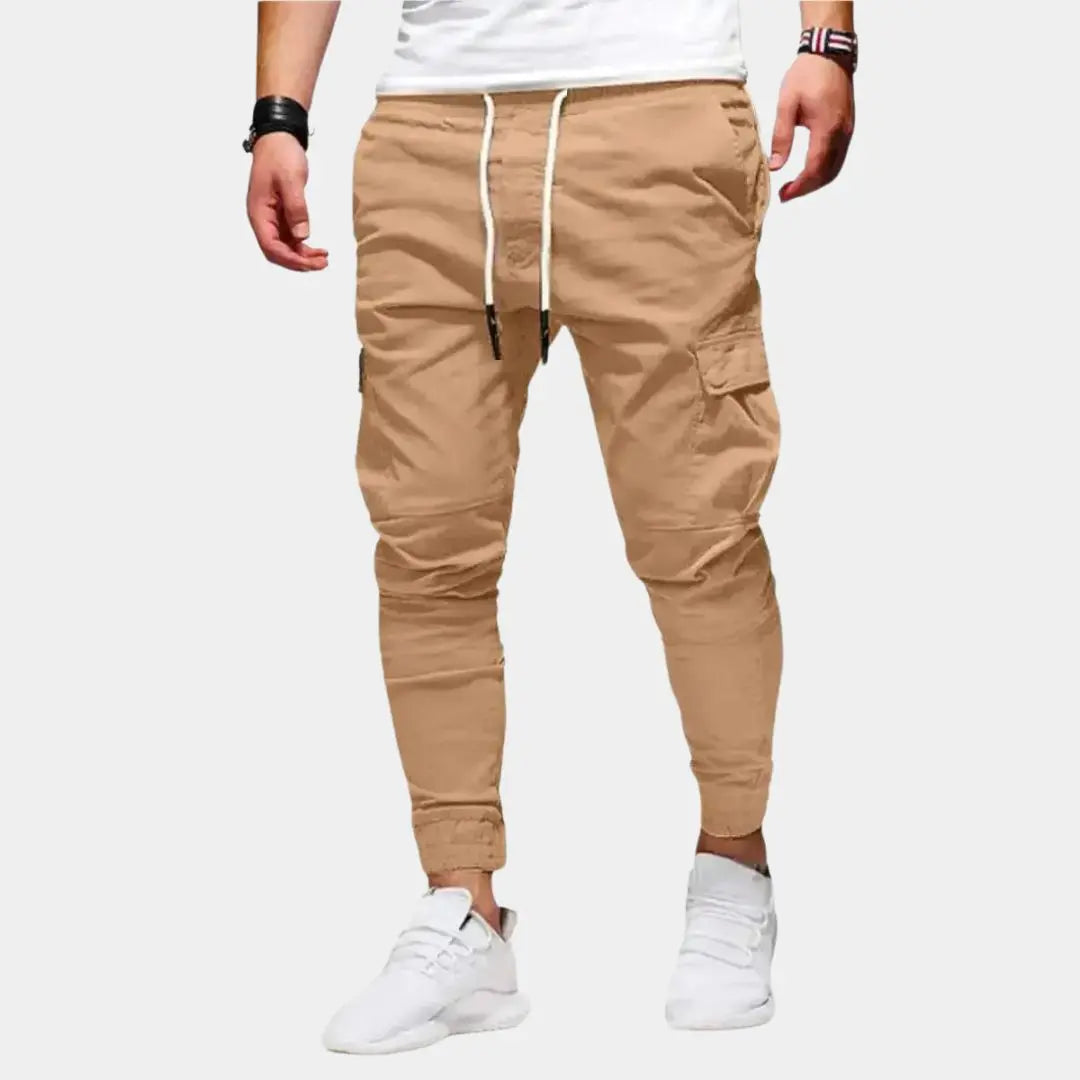 Men's Jogger Trousers with Tapered Leg