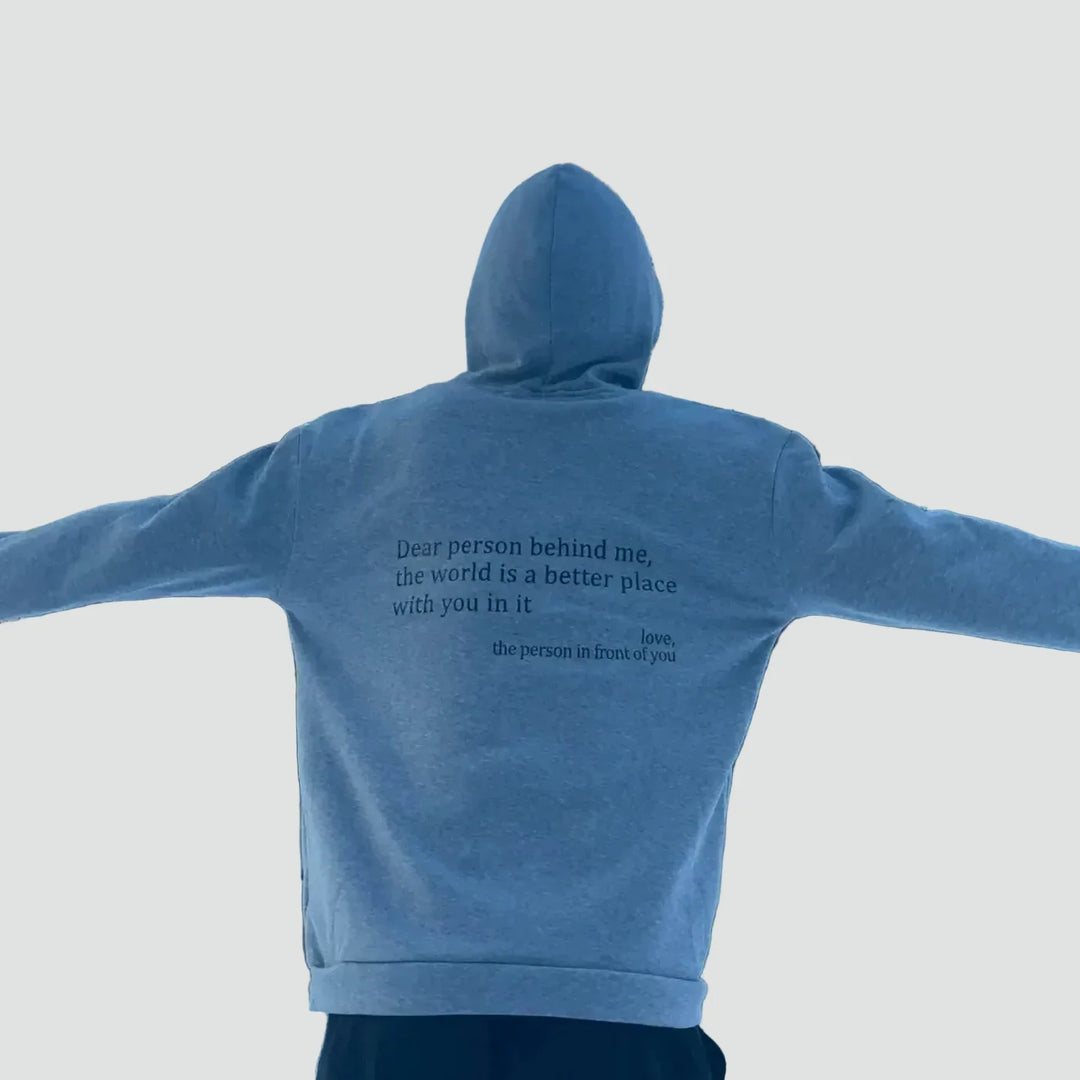 Women's Hooded Hoodie with Hood - Grey