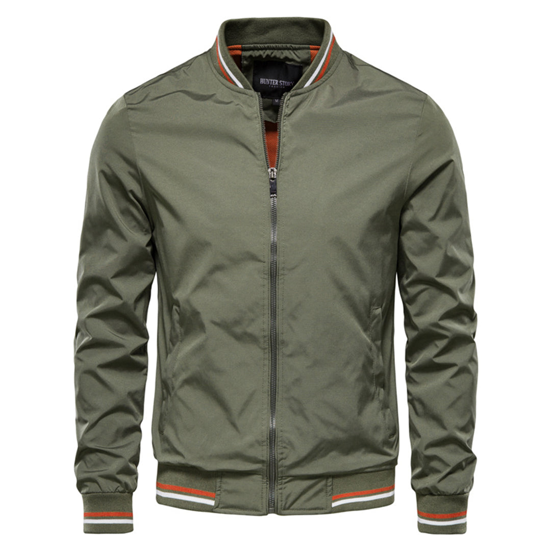 Ethan | Modern Slim-Fit Lightweight Bomber Jacket