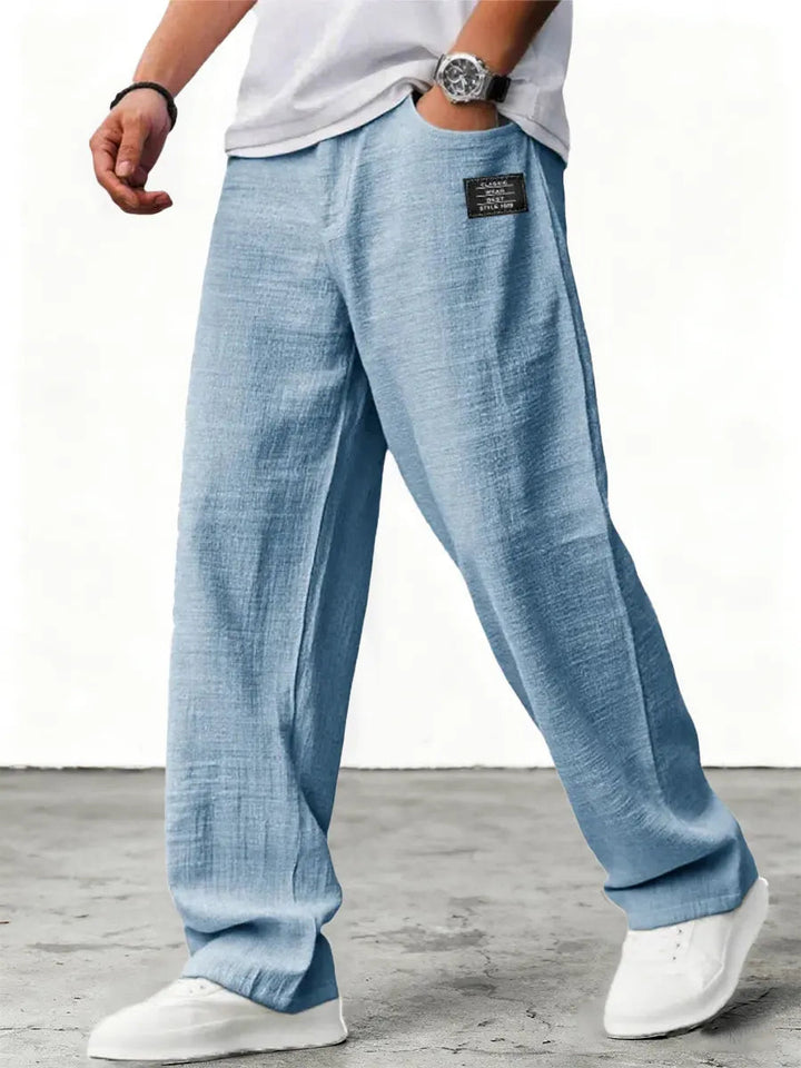 Jack | Relaxed Wide-Leg Linen Trousers
