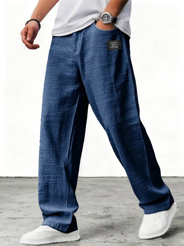 Jack | Relaxed Wide-Leg Linen Trousers
