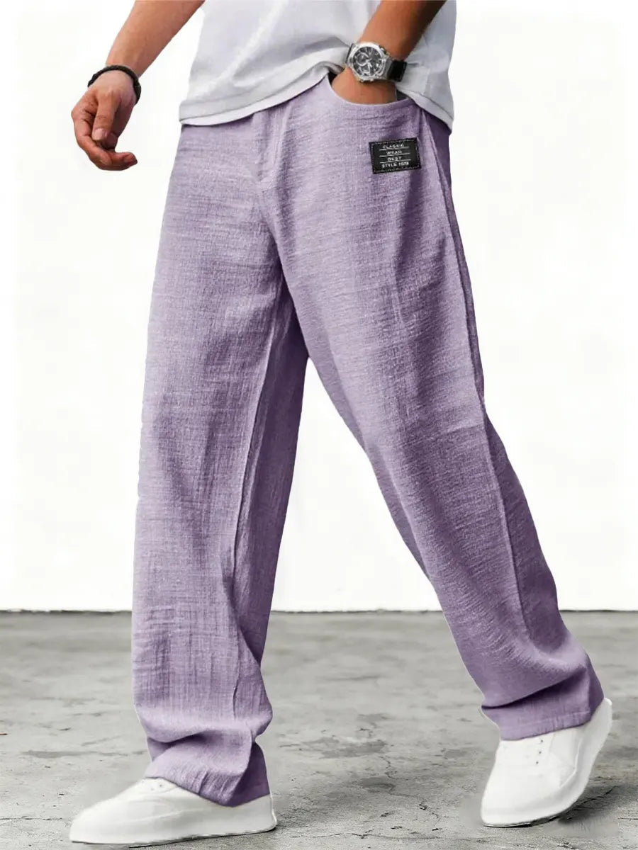 Jack | Relaxed Wide-Leg Linen Trousers