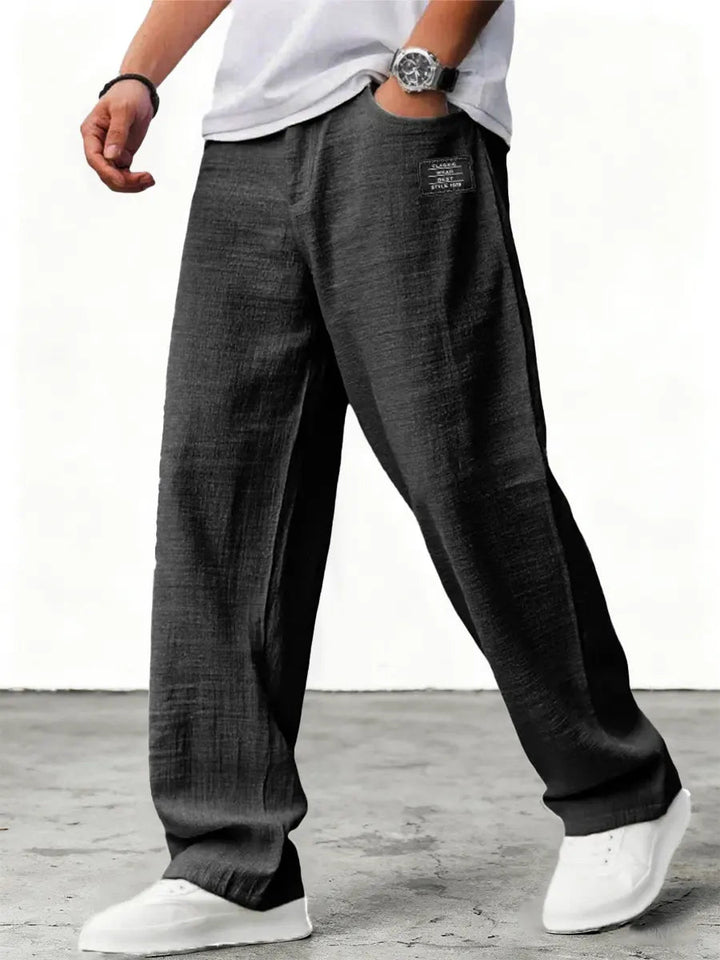 Jack | Relaxed Wide-Leg Linen Trousers