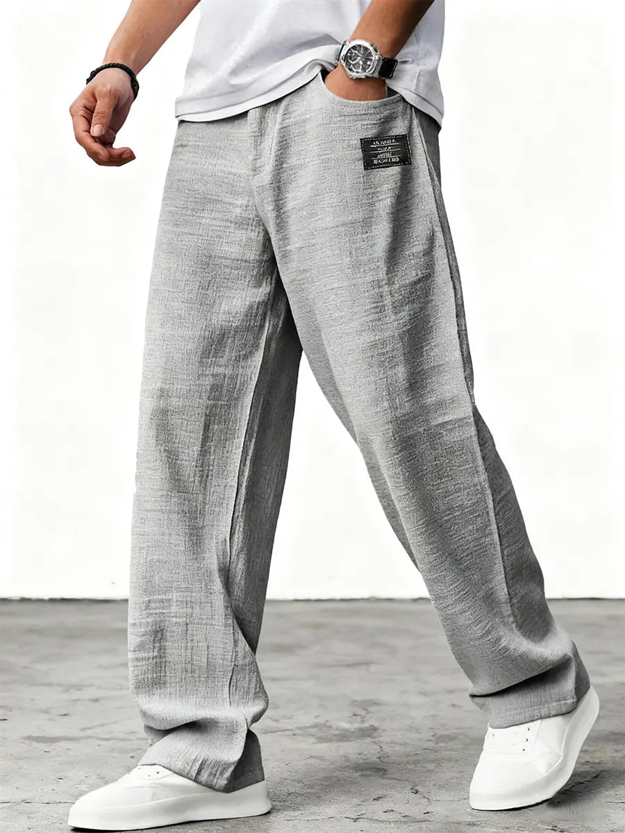 Jack | Relaxed Wide-Leg Linen Trousers