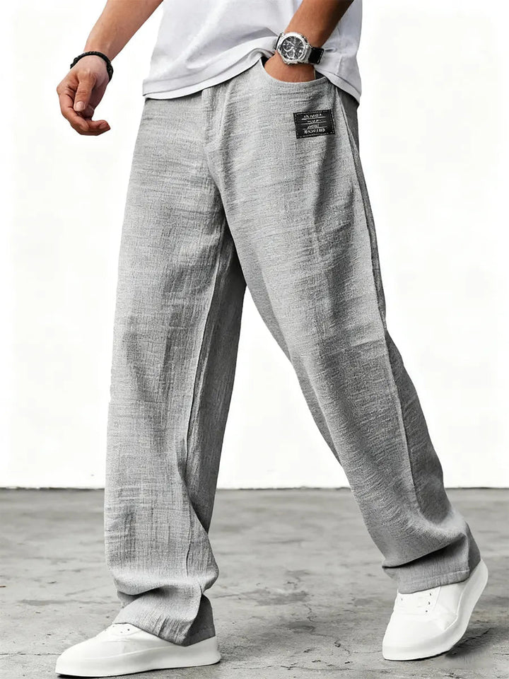 Jack | Relaxed Wide-Leg Linen Trousers