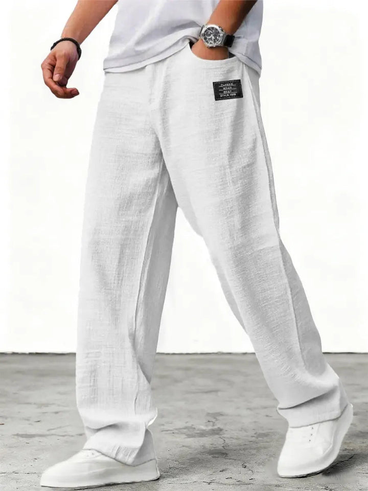 Jack | Relaxed Wide-Leg Linen Trousers