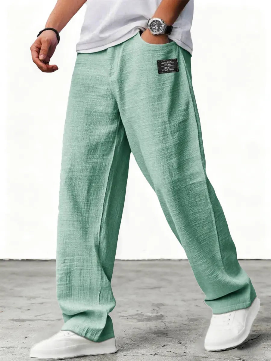Jack | Relaxed Wide-Leg Linen Trousers