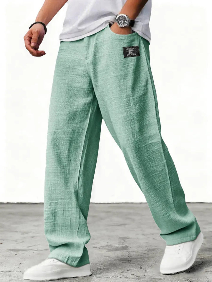 Jack | Relaxed Wide-Leg Linen Trousers