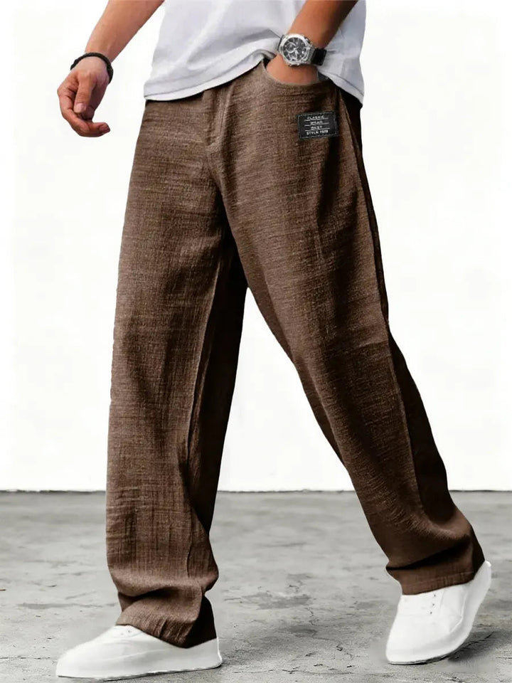 Jack | Relaxed Wide-Leg Linen Trousers