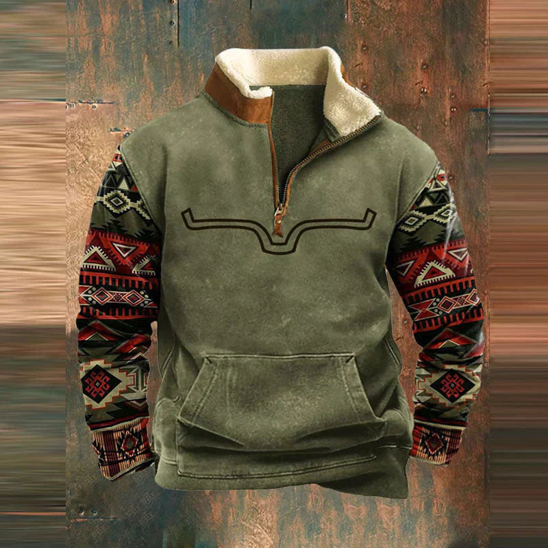 Noah | Men's Cozy Modern Quarter Zip Sweater