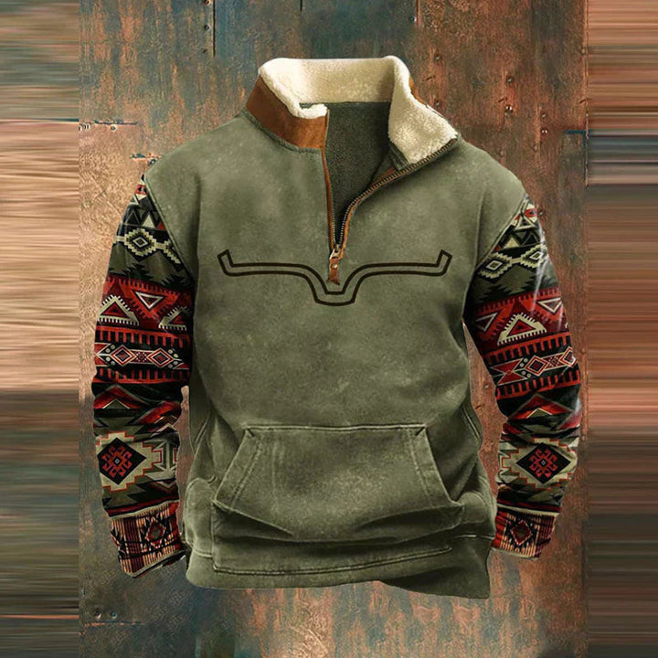 Noah | Men's Cozy Modern Quarter Zip Sweater