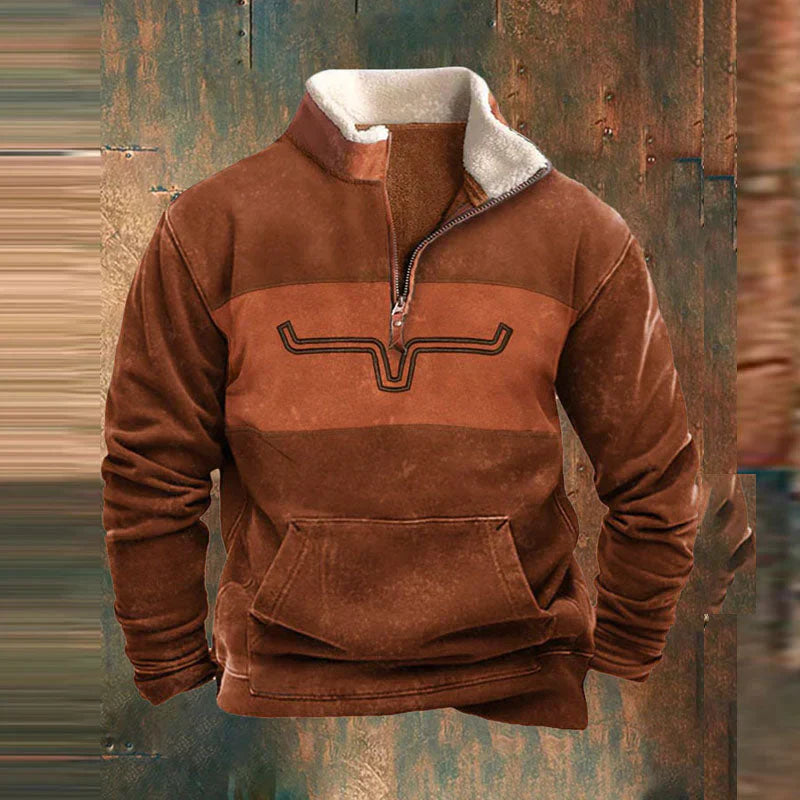 Noah | Men's Cozy Modern Quarter Zip Sweater