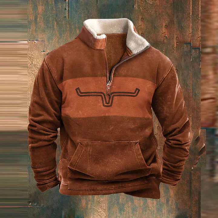 Noah | Men's Cozy Modern Quarter Zip Sweater