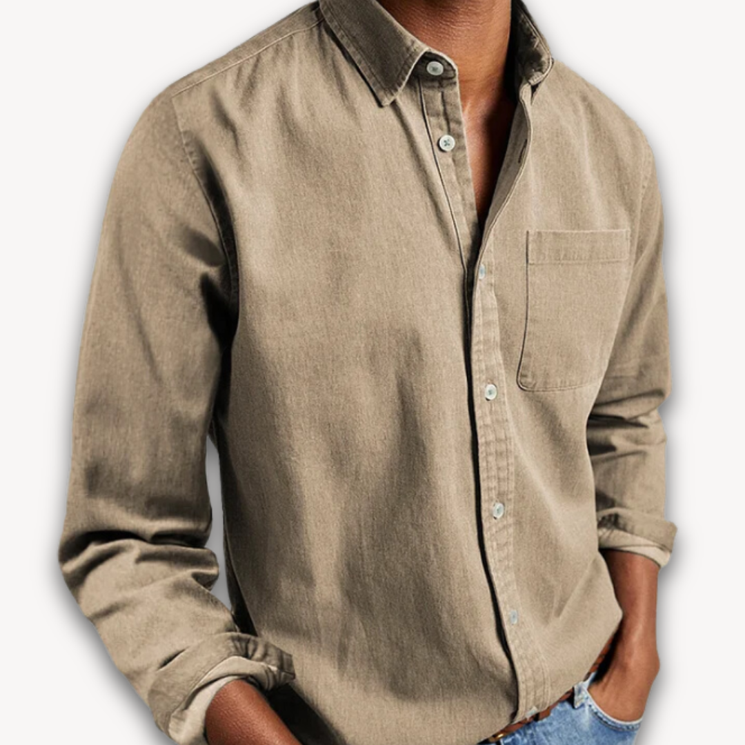 Men's Long Sleeve Shirt | Button-Down