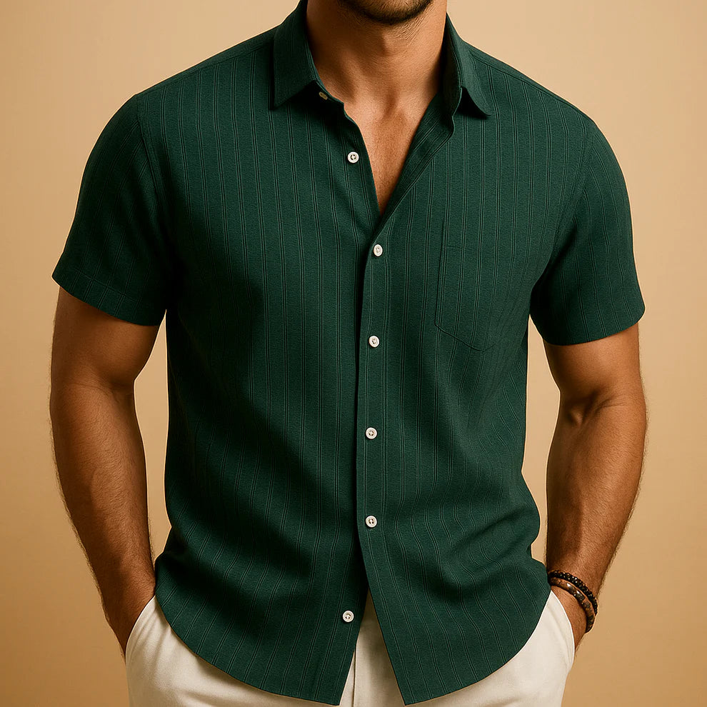 Lightweight Shirt with Short Sleeves Breathable for Men