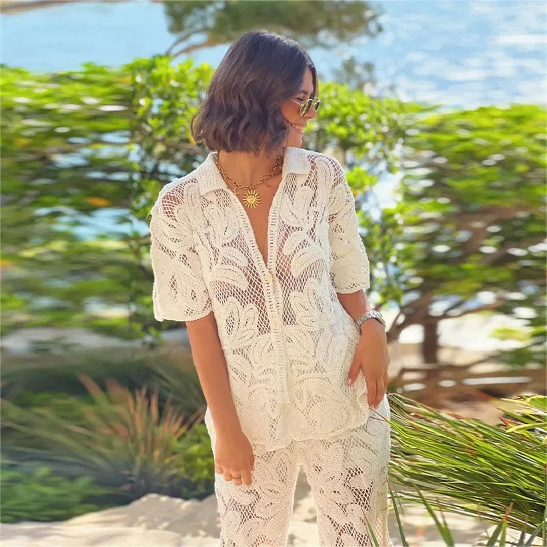 Seaside Serenity Lace Set